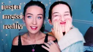 GRWM - embarrassing myself, throwbacks and my outfit