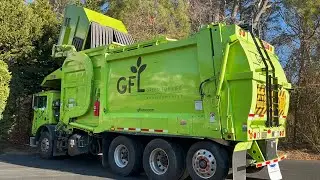 GFL Mack MRU Heil front loader garbage truck