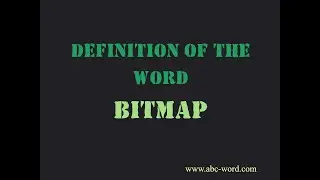 Definition of the word 