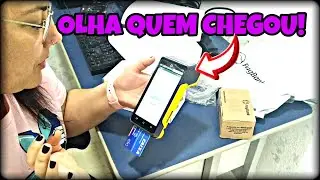 CHEGOU A MÁQUINA DA PagSeguro PRA NOSSA LOJA DE ELETRÔNICOS