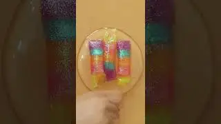 Lipstick Slime #asmr #satisfyingslime #slime