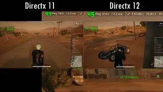 PUBG Ryzen 5 3400g Directx 11 vs Directx 12 comparison