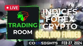 Forex Mastery Live: Real Trades, Real Time, Real Profits– Trading Room [Feb 27, 2024]