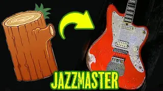Изготовление гитары с нуля / Relic Jazzmaster / Making A Custom Guitar From Scratch by Artem Mayer