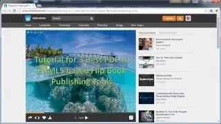 Top 3 PDF HTML5 Flipbook Maker Tutorial