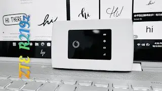 How To Set Up the Vodafone MiFi Device - ZTE R219 Mobile WiFi Unboxing APN