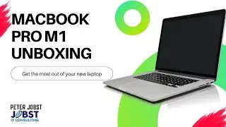 Unboxing the new 2022 Macbook Pro M1 13" Laptop