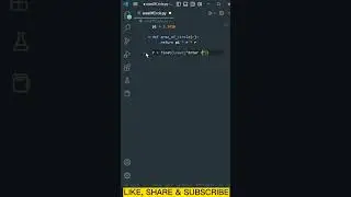 Calculate Area of circle using python 