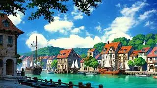Relaxing Medieval Music | Medieval Fantasy Bard Tavern Music | Celtic Tavern Music By The Harbor
