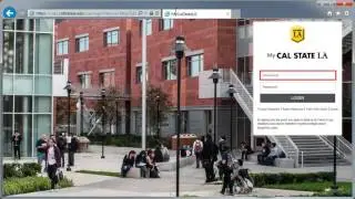 Logging into MyCalStateLA Portal