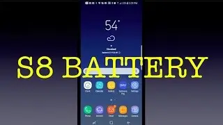 MY SAMSUNG S8 BATTERY LIFE FIRST DAY USAGE!