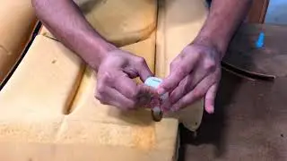 Quick Tip - What to do if a velcro ripped off of your foam cushion
