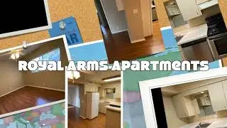 Royal Arms Apartments in Tulsa Oklahoma, 2 bedroom 1 Bathroom Preview December 7, 2021