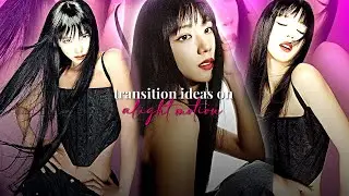 transition ideas on alight motion #1