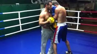 Работа на лапах- 1 раунд