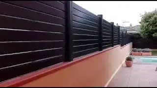 Vallas para jardín PVC