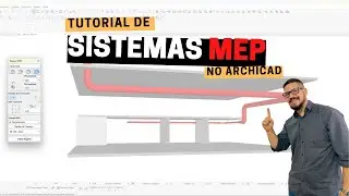 Tutorial de como fazer sistemas MEP no Archicad