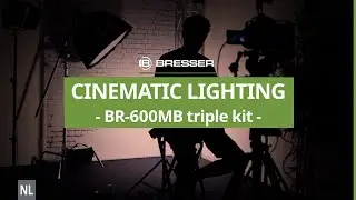 HOW TO: 'CINEMATIC LIGHT' feat. Bresser 600MB 36W LED triple kit