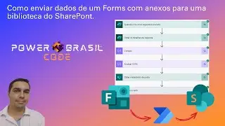 Enviando dados e anexos do Forms para o SharePoint