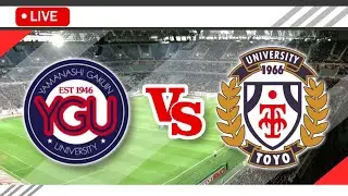 🔴Yamanashi Gakuin University (w) vs Toyo University (w)  LIVE Match Score Streaming Full HD |  2024
