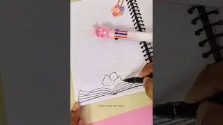 Beautiful Notebook Decoration #notebookcoverdesigns #art #borderdesign