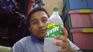 Open the lid soda bottle, gently w/ no spills whatsoever (a bit of ASMR)
