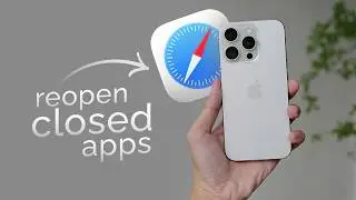 How to Reopen Closed Tabs in Safari iPhone (tutorial)