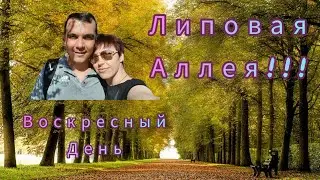 Воскресный день . Липовая аллея. #life #люди #европа