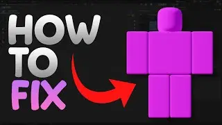 FIX PURPLE/PINK TEXTURES IN BLENDER | Roblox GFX Tutorial