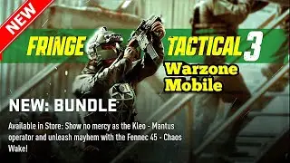 New Bundle: Fringe Tectical 3 Bundle in Warzone Mobile