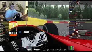xQc Gets Vote Kicked during a Race in Assetto Corsa