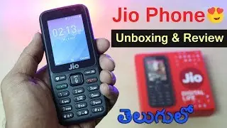 Jio Feature Phone Unboxing & Review In Telugu || by Telugu Tech TV