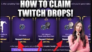 🧐   How To Claim Twitch Drops For Games And How To Connect Them To Your Game  🤓