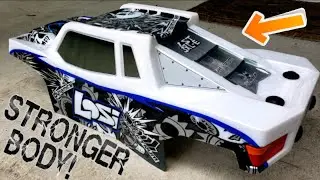 How To Strengthen RC Car Body w/ Drywall Mesh Tape & Automotive Glue (MAKE SHELL STRONGER)