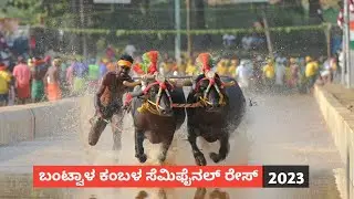 Bantwala Kambala Semi-final Race 2023 | Namma Kambala