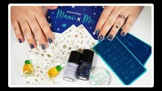 Nail Art Subscription Box!!! Mani X Me January Box- Galaxy Themed!