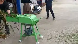 chaff cutter grass chopper machine