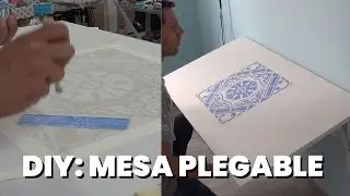 Instalar una MESA PLEGABLE para AHORRAR ESPACIO