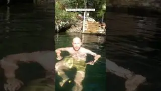 How to tread the water easy #swimming #mexico #danswim