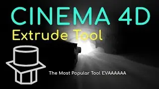 Cinema 4d: Extrude tool for modeling tutorial