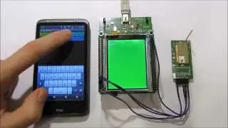 BTM222 Bluetooth with STM32F4 Discovery and Android Smartphone