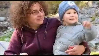 Семья Ц. | видео про Анечку и маленькое путешествие в Глазковку