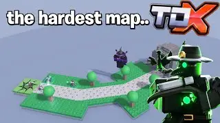 So I Tried To Beat The HARDEST Map With This Loadout..  | Roblox Tower Defense X