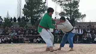 O'zbek Milliy kurashi. Qashqadaryo Koson Pudinada Katta Kurash.