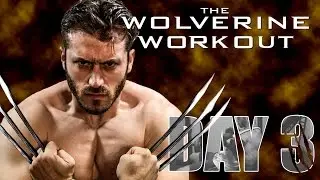 The Wolverine Hugh Jackman Full Workout Day 3- Back and Biceps