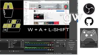Input Overlay OBS Keyboard Mouse Inputs on Screen