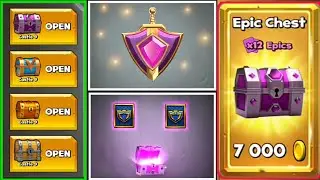 Mega Chest Opening😍+ Trophy pushing till Champion-1 | Castle Crush