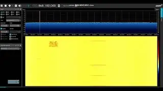 Capturing LoRa band 868MHz in city with SDRsharp