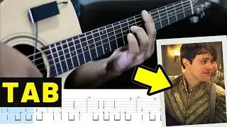 How to Play Toss A Coin To Your Witcher (Jaskier Song) The Witcher Fingerstyle Guitar | Tutorial TAB