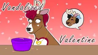 Vandalized Valentine